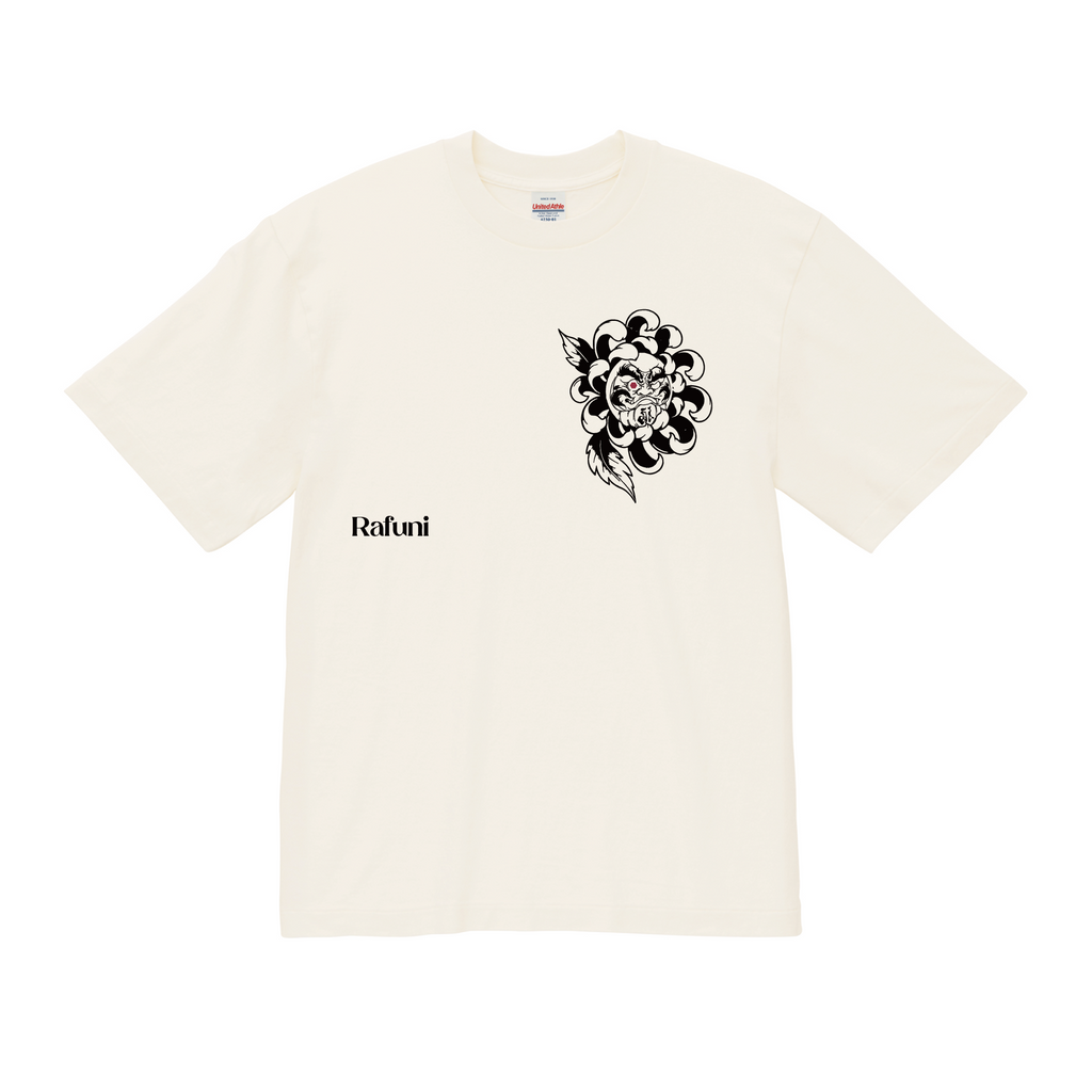 DARUMA MODE T-SHIRT VINTAGE WHITE