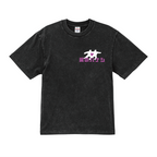 STRAWBERRY TALK T-SHIRT VINTAGE BLACK