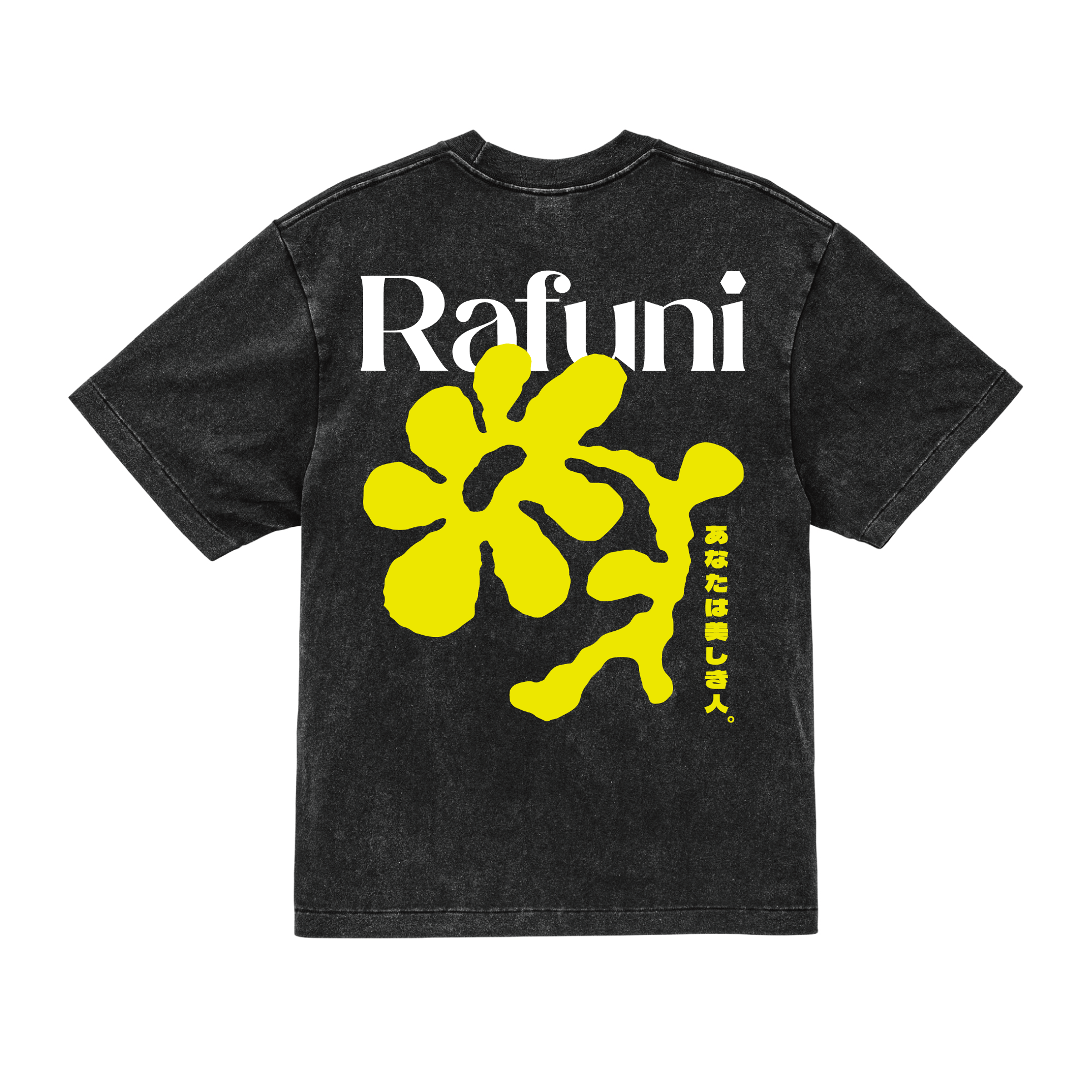 HANA T-SHIRT VINTAGE BLACK